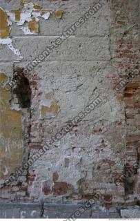 Photo Texture of Wall Plaster Damaged 0033